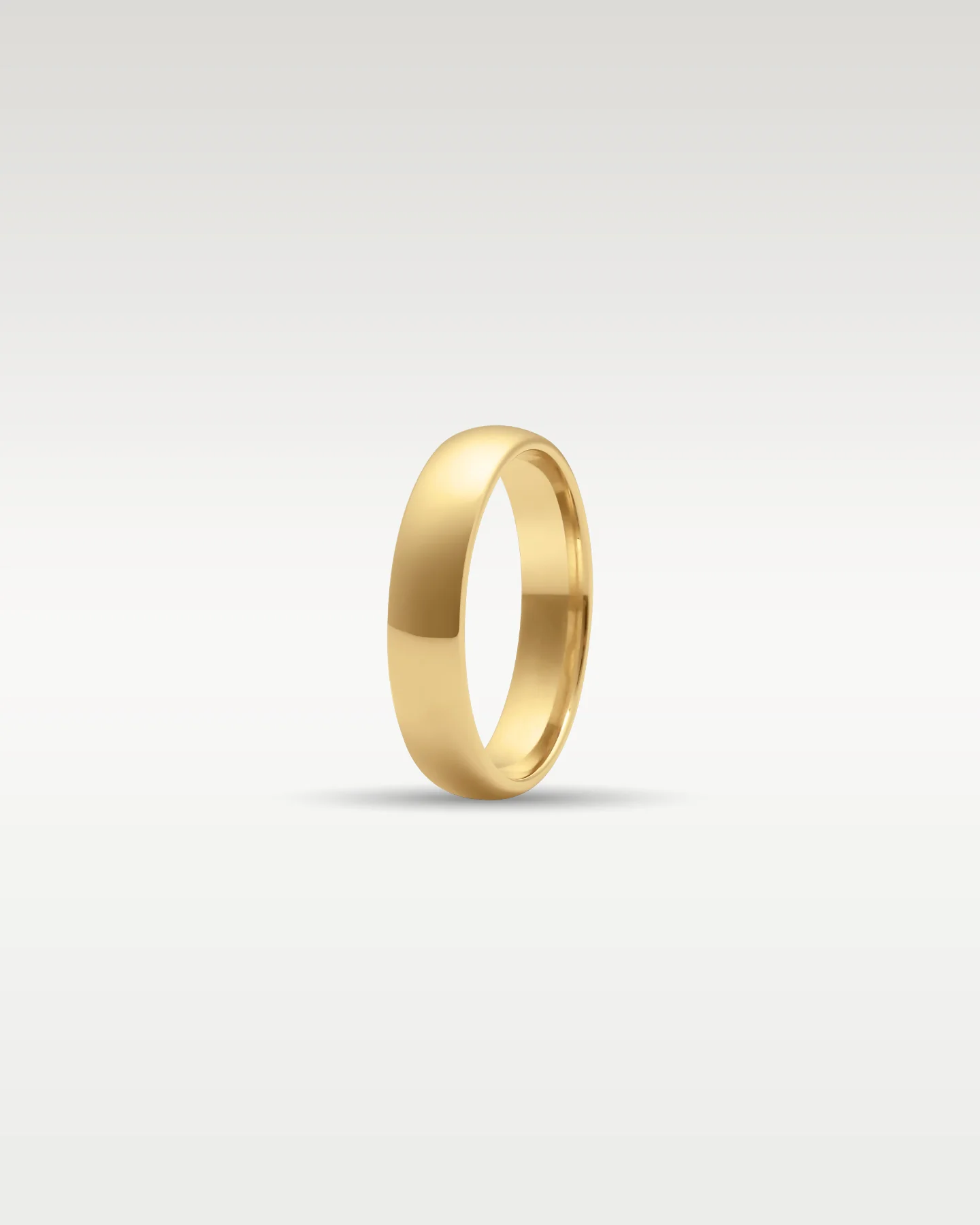 14k Yellow Gold 5mm Band - Image 2