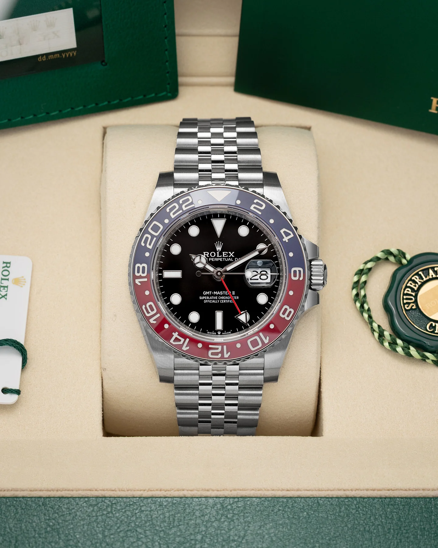 Rolex GMT-Master II 126710BLRO