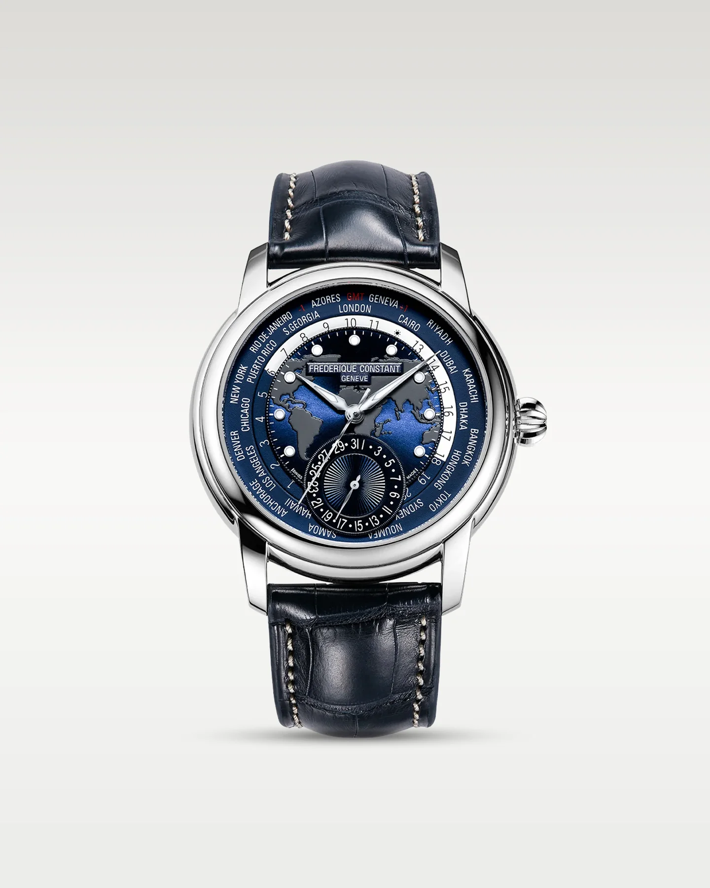 Frédérique Constant‌ Manufacture Classic Worldtimer FC-718NWM4H6