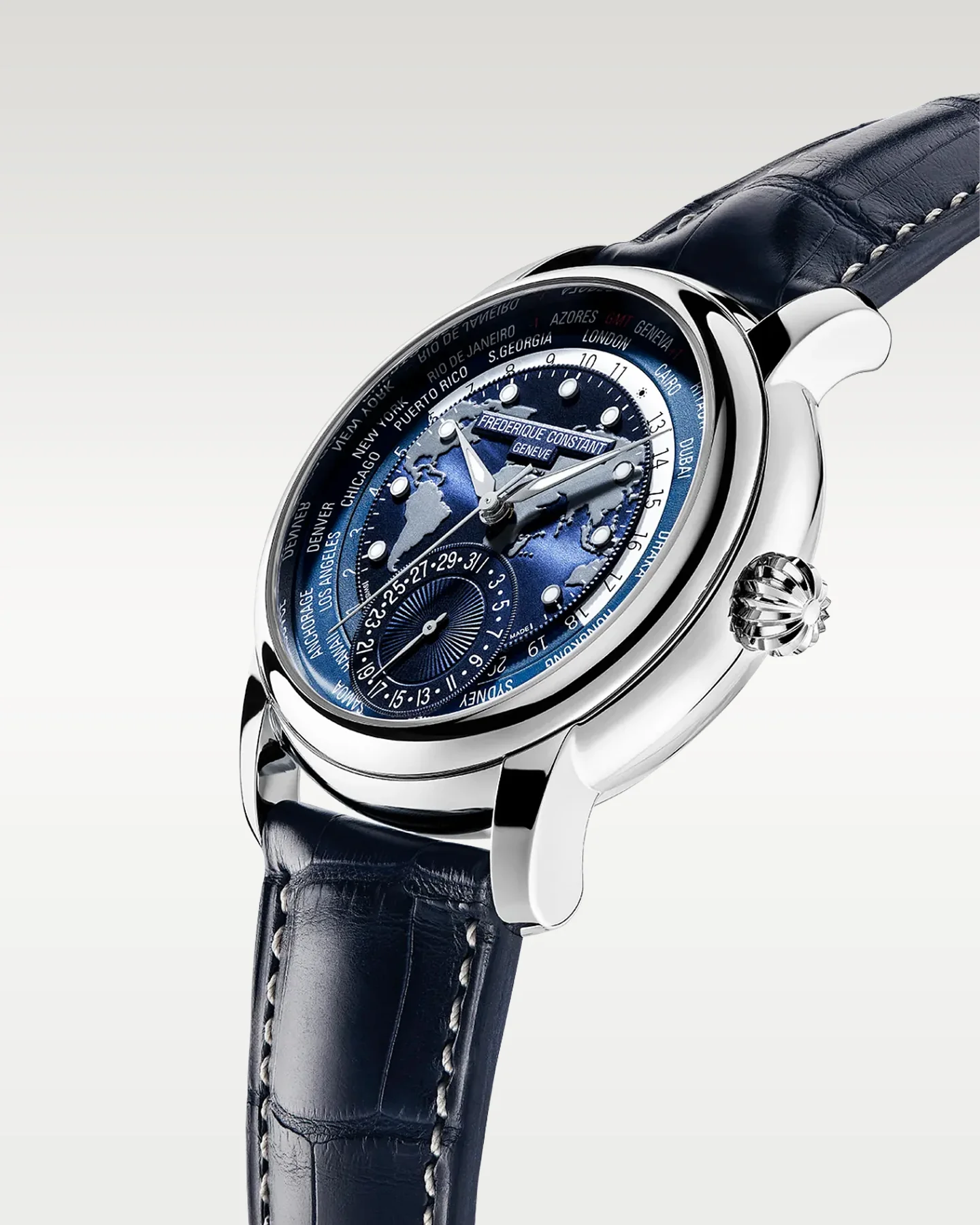 Frédérique Constant‌ Manufacture Classic Worldtimer FC-718NWM4H6 - Image 2