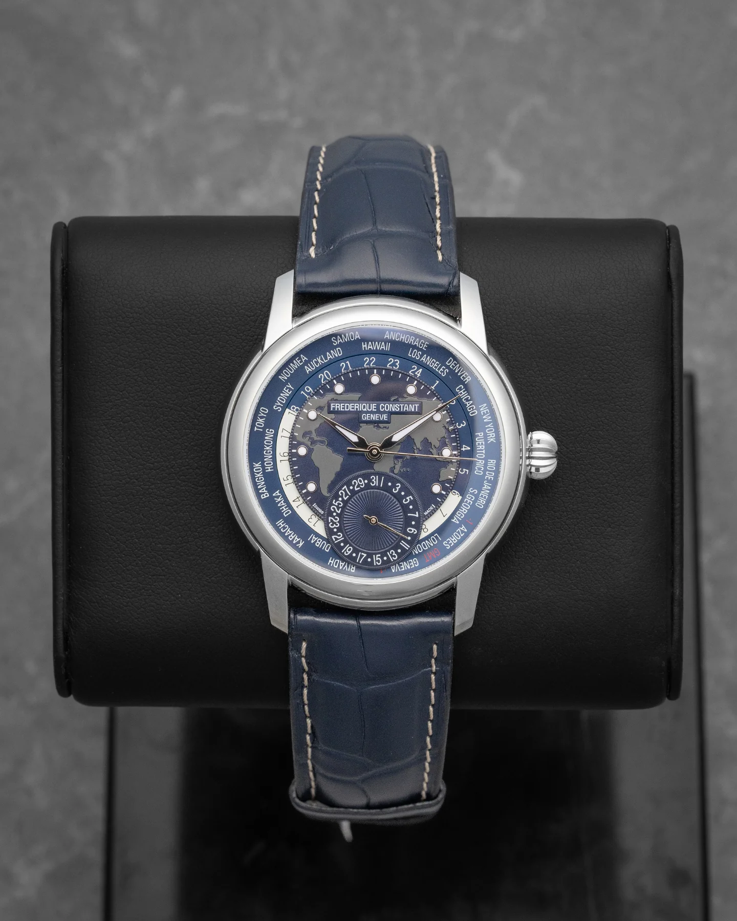Frederique Constant Manufacture Classic Worldtimer FC-718NWM4H6
