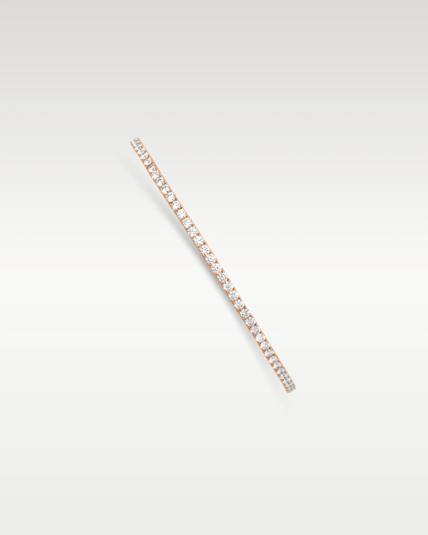 Rose Gold 1.48ct Diamond Flex Bangle - Image 3