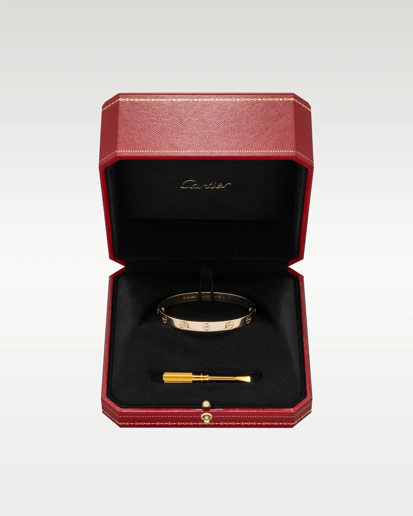 18k Yellow Gold Cartier Love Bracelet - Image 5